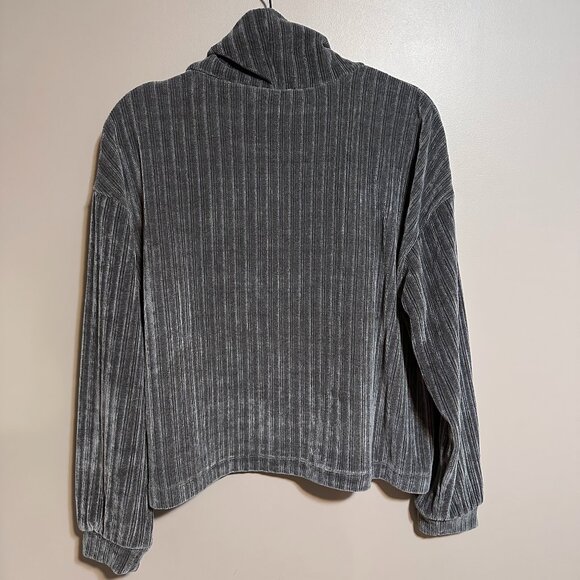 Philosophy Republic Clothing Large Gray Sweater Cowl Neck Long Sleeve - Picture 1 of 5